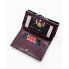 Portfel, fioletowy, Peterson