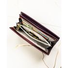 Portfel, fioletowy, skóra naturalna i ekologiczna, Peterson