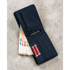 Portfel, granatowy, skóra ekologiczna, Peterson