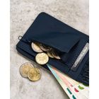 Portfel, granatowy, skóra ekologiczna, Peterson