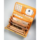 Portfel, jasnobrązowy, skóra ekologiczna, 4U Cavaldi