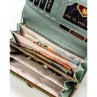 Portfel, jasnozielony, Peterson