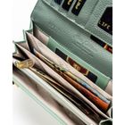 Portfel, jasnozielony, Peterson