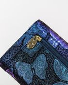 Portfel, niebieski, skórzany, Peterson