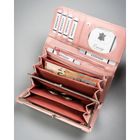 Portfel, różowy, skóra ekologiczna, 4U Cavaldi