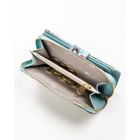 Portfel, skórzany, kwiatowy wzór, Peterson