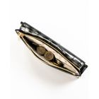 Portfel, szary, skóra ekologiczna, Peterson