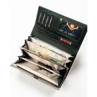 Portfel, zielony, RFID, Peterson