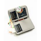 Portfel, zielony, skórzany, Peterson