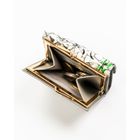 Portfel, zielony, skórzany, Peterson