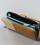 Portfel, żółty, skórzany, Rovicky