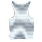 Prążkowany top z domieszką modalu NOWEAR