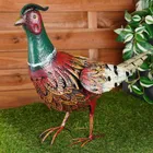 ProGarden, figurka ogrodowa metalowa, bażant, 64-20-40 cm