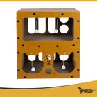 Purlov, drapak dla kota, dwupiętrowy, domek