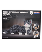 QBI, Kot 3w1, klocki konstrukcyjne, 1054 elementów