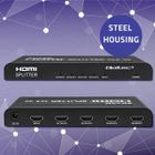 Qoltec, rozdzielacz, 4xHDMI, 4KX2K, 3.4gb/s