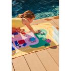 Quut, PlayTowels, dwustronny ręcznik plażowy, Doll house, 70-140 cm