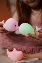 Rabbit & Friends, Mini Morskie, lampki silikonowe, wodoodporne, 3 szt.