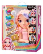 Rainbow High, Styling Head Playset 4w1, Bella Parker, głowa do stylizacji fryzur z akcesoriami