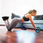 Rebel Active, kółko podwójne, roller do ćwiczeń mięśni brzucha, AB-2 RBA-3061