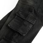 Regulowane jeansy wide leg z kieszeniami Cool Club