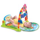 Ricokids, edukacyjna mata interaktywna XXL, z pianinkiem i zabawkami, zielona