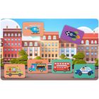 Ricokids, Pojazdy, układanka magnetyczna, puzzle