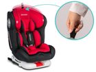 Ricokids, Spinway Pro, fotelik samochodowy, isofix, 0-36 kg, czerwony