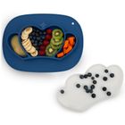 Ricokids, talerzyk dla dzieci silikonowy do karmienia, korona