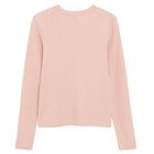 Różowa koszulka z długim rękawem NOWEAR