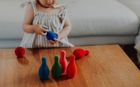 Rubbabu, sensoryczny zestaw do gry w kręgle