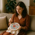 Ruhhy, mulina, zestaw do haftowania, 50 kolorów, 25680