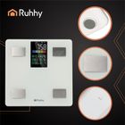 Ruhhy, waga łazienkowa, LCD-analityczna, biała