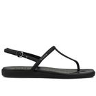 Sandały damskie, czarne, Crocs Miami Thong Flip