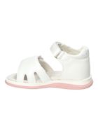 Sandały dziewczęce, białe, American Club