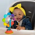 Sassy, świecący kołowrotek, zabawka sensoryczna, tęcza, 6m+