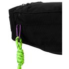 Saszetka na biodro, nerka, czarna, Peterson