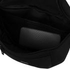 Saszetka na biodro, nerka, czarna, Peterson