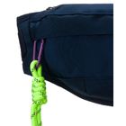 Saszetka na biodro, nerka, granatowa, Peterson