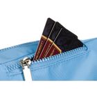 Saszetka na biodro, nerka, niebieska, Peterson