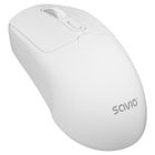 Savio, mysz bezprzewodowa, 2.4 GHZ, biała, MB-05