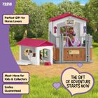 Schleich, Horse Club, Boks dla koni z budą dla psa, zestaw, 72218