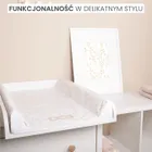 Sensillo, nadstawka na komodę, beżowy listek