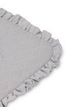 Sensillo, Teddy, rożek niemowlęcy, muślinowy, szary 75-75 cm