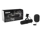 Shure, SM7B, mikrofon dynamiczny, kardioidalny, lektorski, radiowy