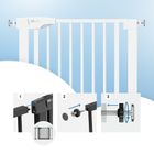 Sipo, bramka zabezpieczająca na schody, barierka ochronna, biała