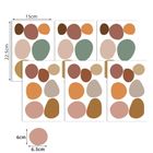 Sipo, naklejki na ścianę do pokoju dziecięcego, Kropki boho