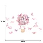 Sipo, naklejki na ścianę do pokoju dziecięcego, Motyle