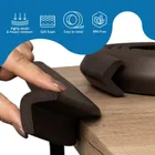 Sipo, piankowa taśma zabezpieczająca ostre krawędzie mebli, 2 metry, brązowa