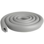 Sipo, piankowa taśma zabezpieczająca szklane krawędzie mebli, 2 metry, szara